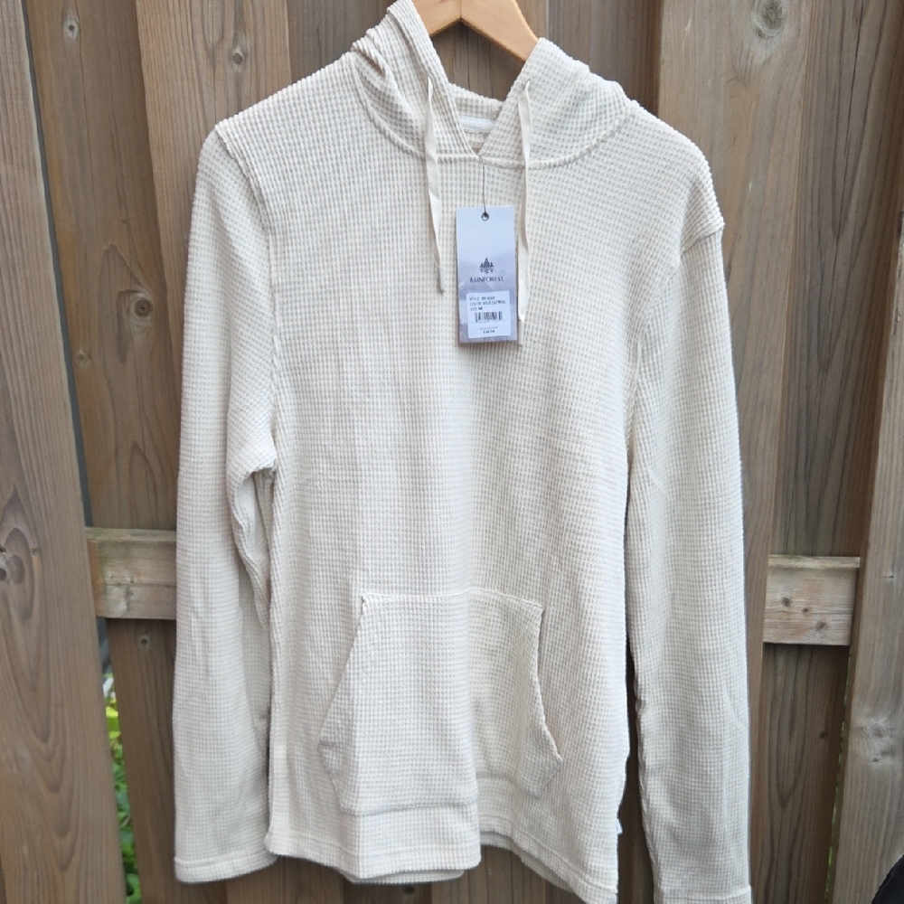 Waffle Knit Hoodie/sweater/sweatshirt Brand New With Tags